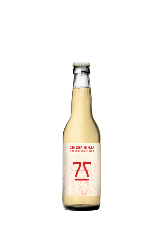 Ginger Ninja Hot Chili Ginger Beer (Glutenfri) 33cl BTL 7 Fjell